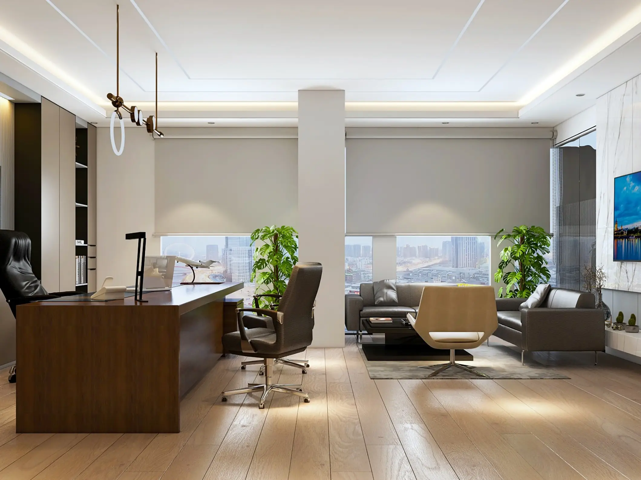 Corporate office interior design in DLF Cyber City Gurgaon