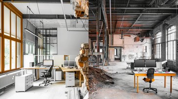 Office interior renovation without business downtime in Delhi NCR